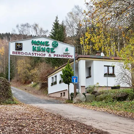 With Terrace Near The Rennsteig